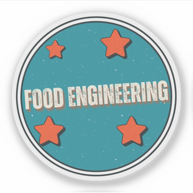 Adesivo Engenharia de Alimentos (Frente)