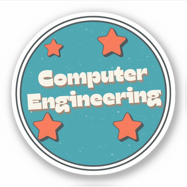 Adesivo Engenharia de Computadores (Frente)