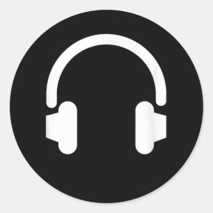 Adesivo Engenheiro De Áudio Audiófilo Dj Música Fone De