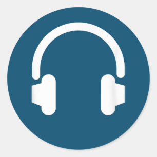 Adesivo Engenheiro De Áudio Audiófilo Dj Música Fone De