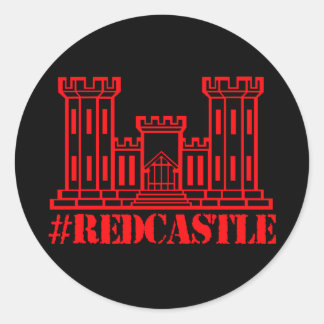 Adesivo engenheiro de Combate #Redcastle (Castelo Grande)