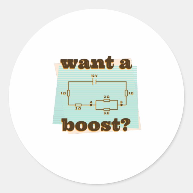 Adesivo Engenheiro do circuito elétrico (Frente)