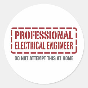 Adesivo Engenheiro electrotécnico profissional