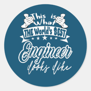 Adesivo Engenheiro Este É O Melhor Engenheiro Do Mundo