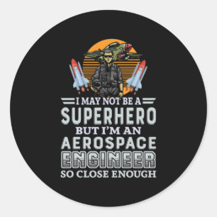 Adesivo Engenheiro Eu Sou Um Engenheiro Aeroespacial