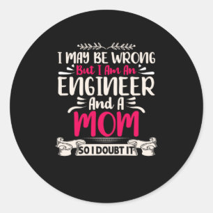 Adesivo Engenheiro Eu Sou Um Engenheiro E Uma Mãe