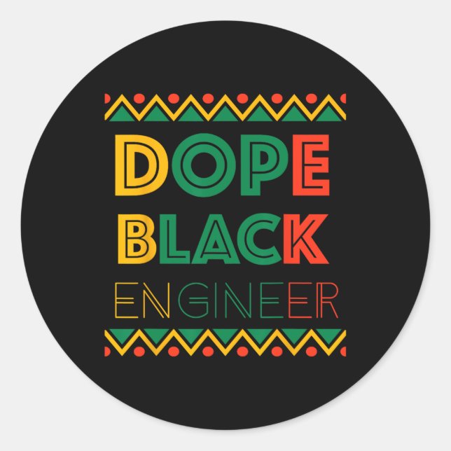 Adesivo Engenheiro Negro da Droga História Mês 1 (Frente)