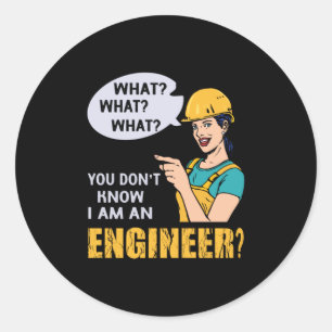 Adesivo Engineer I Am An Engineer