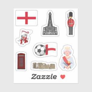 Adesivo England Stickers