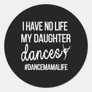 Adesivo Engraçada Dança Mamãe Dança Mãe Dançando Mãe