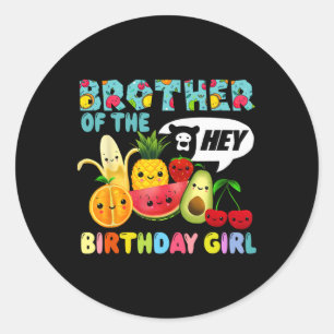 Adesivo Engraçada Família De Ursos Da Rapariga De Aniversá