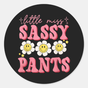Adesivo Engraçada Menina Sy Calça De Volta Para As Meninas