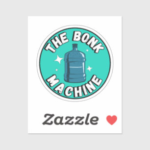 Adesivo Engraçada Que máquina de ossos /Free Palestine des