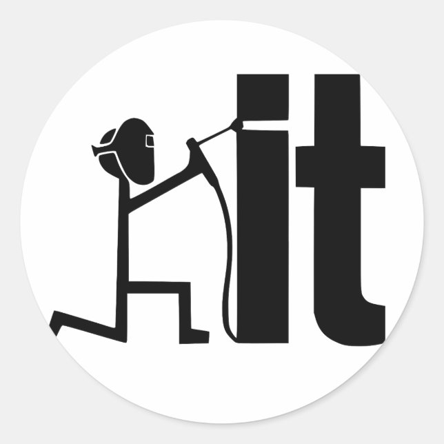 Adesivo engraçada Weld | Desenhos Gráficos de Soldadura pa (Frente)