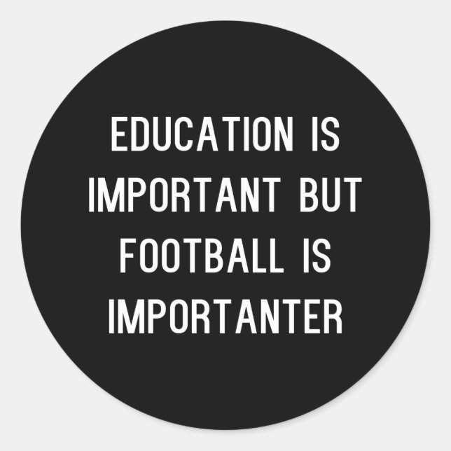 Adesivo Engraçadinhos de futebol (Frente)