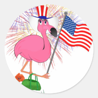 Adesivo Engraçado 4 de julho Sticker
