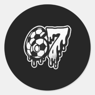 Adesivo Engraçado 67 Meme Gíria Futebol Sorvete Gotejament