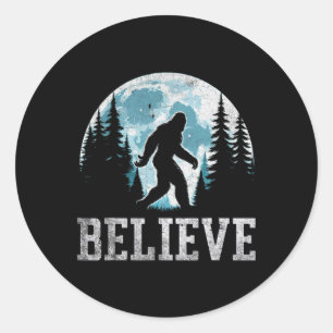 Adesivo Engraçado Acreditar Em Sasquatch De Pé Grande Ofer