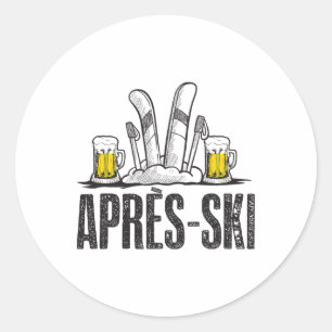 Adesivo Engraçado Apres Ski Shirt - Excelente Snow Lovers