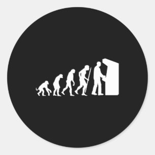 Adesivo Engraçado Arcade Evolution Arcade Antigo Gama de V