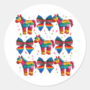 Adesivo Engraçado Arco Coquette Mexicano Pinata Cinco De M