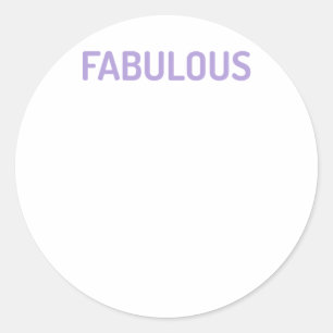 Adesivo Engraçado Autoamor Citação Fabulosa