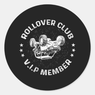 Adesivo Engraçado Av Utv Rider Rollover Club Vip