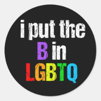 Engraçado bissexual LGBTQ