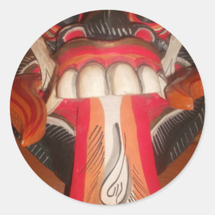 Adesivo Engraçado Carinhosa Língua Estranha, Incrível Hall