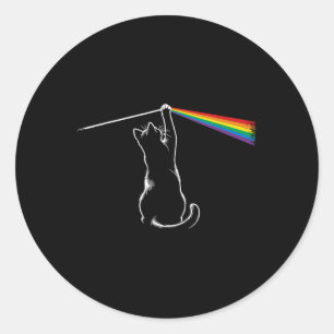 Adesivo Engraçado Cat Rock Música Presente Mulheres Homens