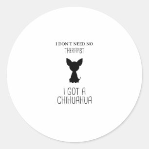 Adesivo Engraçado Chihuahua Sayings  Presente para animai