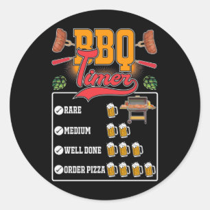 Adesivo Engraçado CHURRASCO Griller Meat Lover Barbecue G