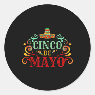 Adesivo Engraçado Cinco De Mayo Para O Partido Mexicano