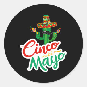 Adesivo Engraçado Cinco De Mayo Para O Partido Mexicano 1