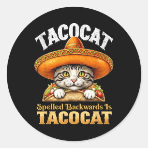 Adesivo Engraçado Cinco De Mayo Tacocat Ortografou Para Tr