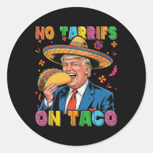 Adesivo Engraçado Cinco Mexicanos De Mayo Trump No Tarrifs