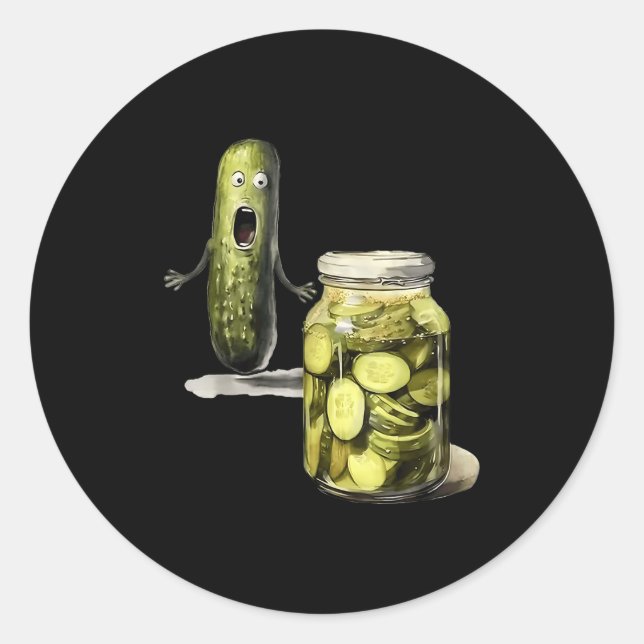 Adesivo Engraçado Ckle Surpreende Um Cuber E Um Jar De Ck  (Frente)