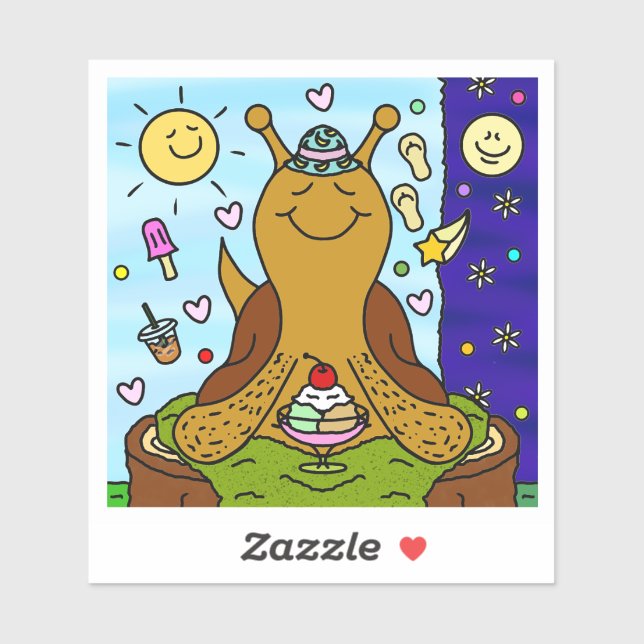 Adesivo Engraçado Cole Summer Solstice (Folha)