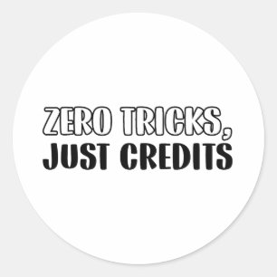 Adesivo Engraçado Contador Halloween - Zero Tricks