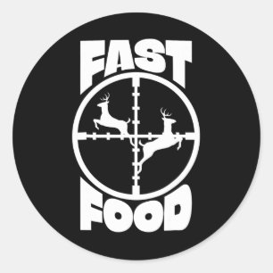 Adesivo Engraçado Deer Hunting Comida Deer Gift For Hunter