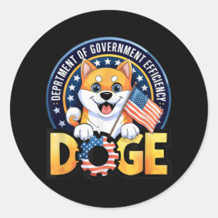 Adesivo Engraçado Doge Crypto Memor Departamento Do Govern