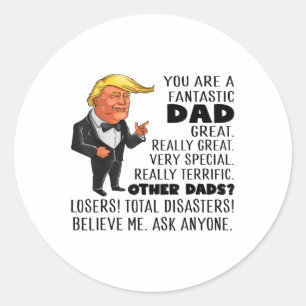 Adesivo Engraçado Donald Trump Você É Um Fantástico Excele