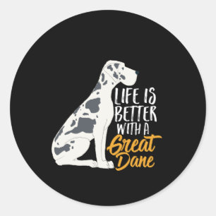 Adesivo Engraçado e bonito cachorro-preto