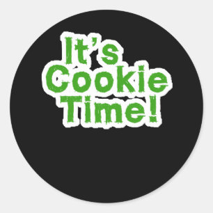 Adesivo Engraçado É Cookie Time Escoteiros Meninas Escot