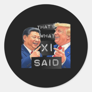 Adesivo Engraçado e Xi Rindo de Camisa - É isso que...