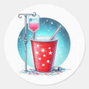 Adesivo Engraçado "Ela vai chamar o Formando da Enfermeira