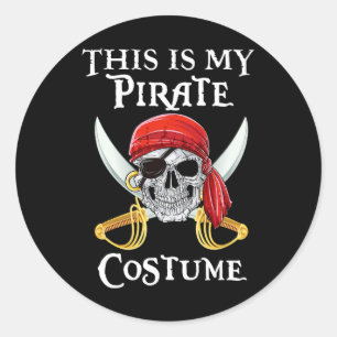 Adesivo Engraçado Este É O Meu Costume De Fusca Pirata De 