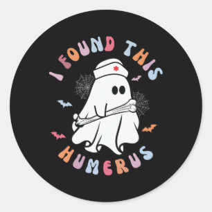 Adesivo Engraçado Eu Encontrei Este Humero Boo Ghost Hallo