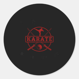 Adesivo Engraçado eu não sei estudante faixa de karate kun