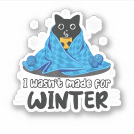 Adesivo Engraçado eu não ter sido feito para o café de gat